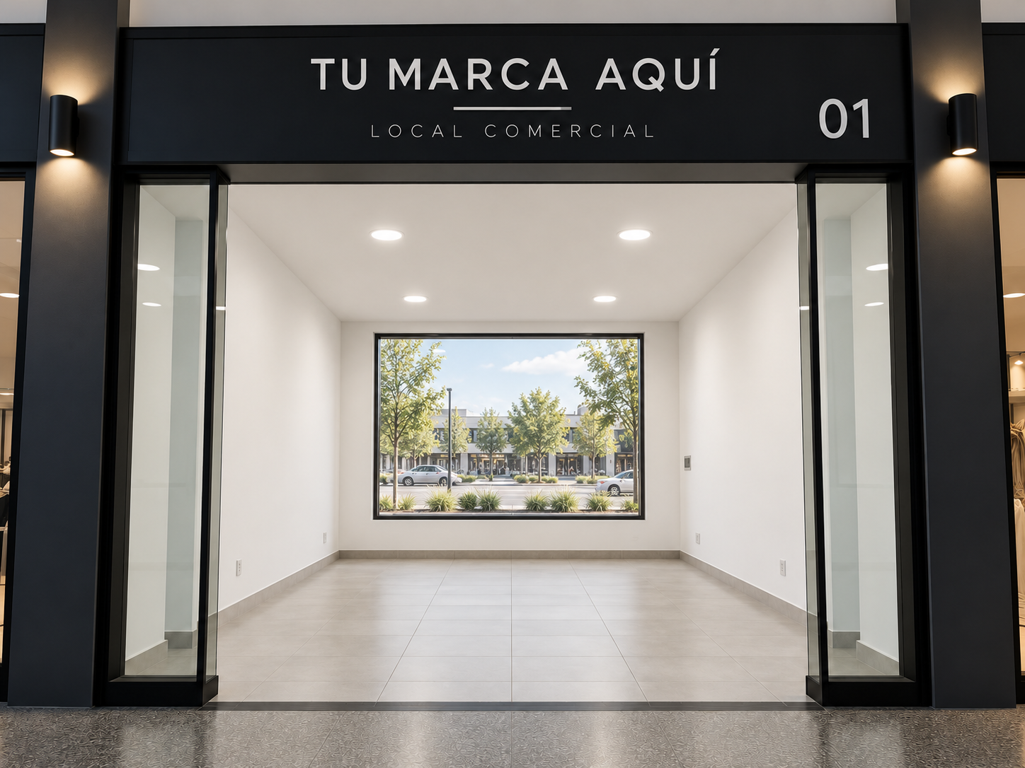 Local comercial con ventanal